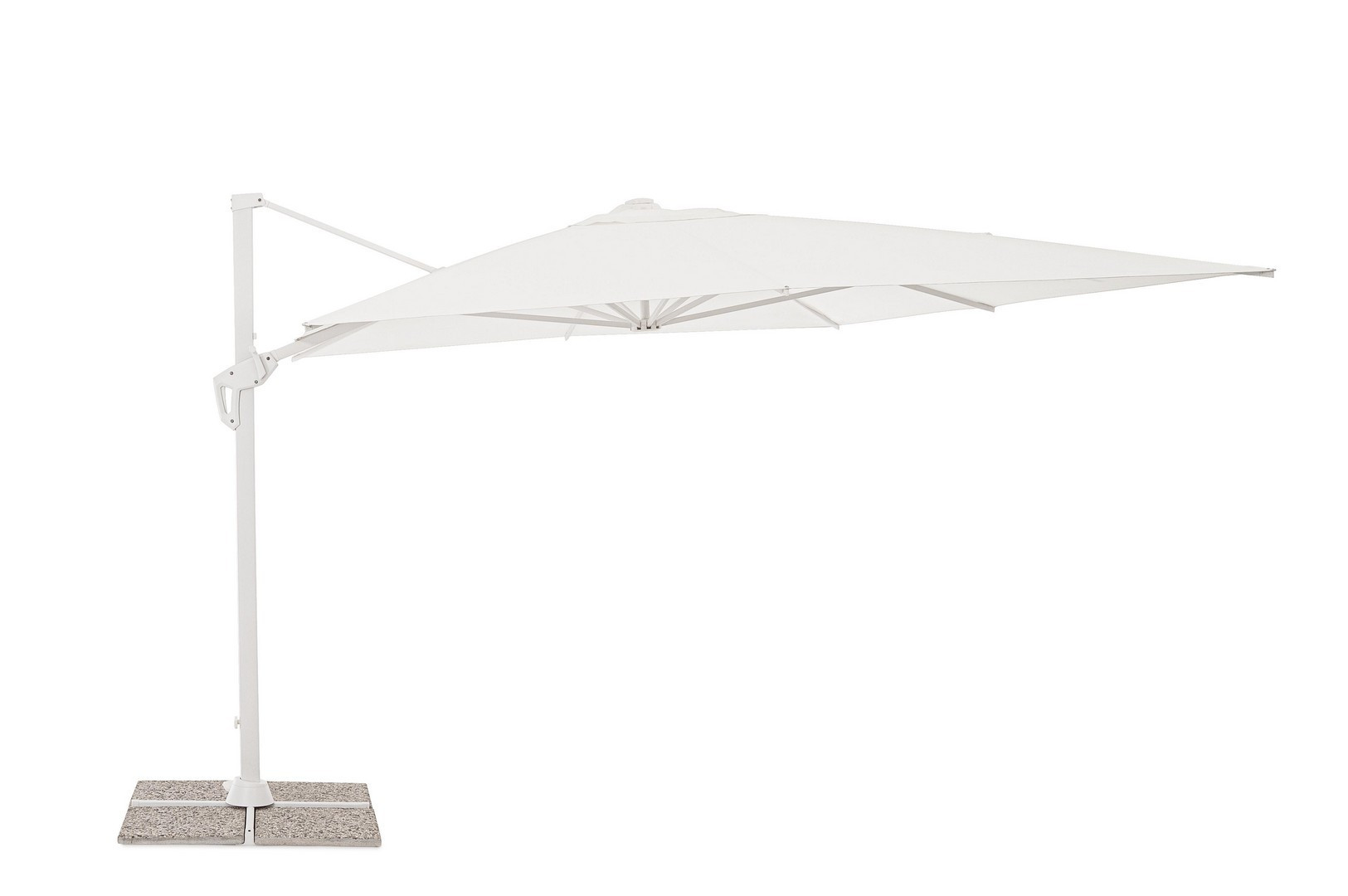 OMBRELLONE A BRACCIO VEGA 3X4 BIANC0