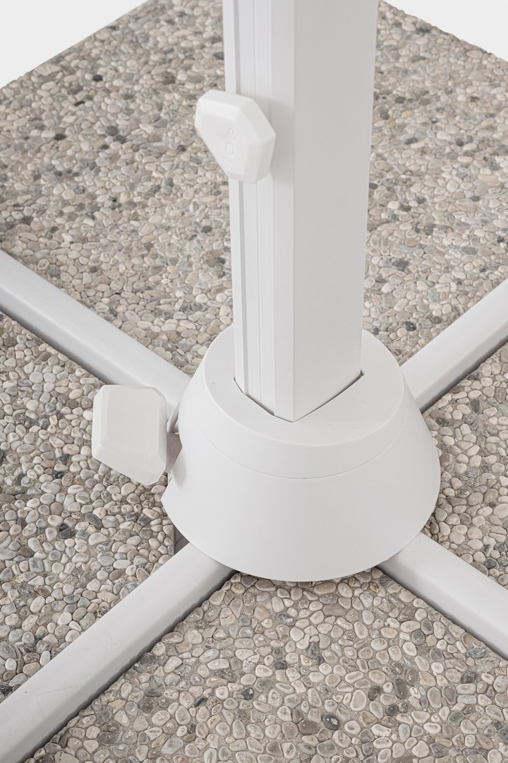 OMBRELLONE A BRACCIO VEGA 3X4 BIANC0