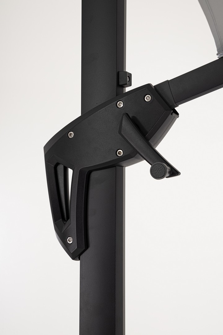 OMBRELLONE A BRACCIO VEGA 3X3 ANTRACITE-GRIGIO