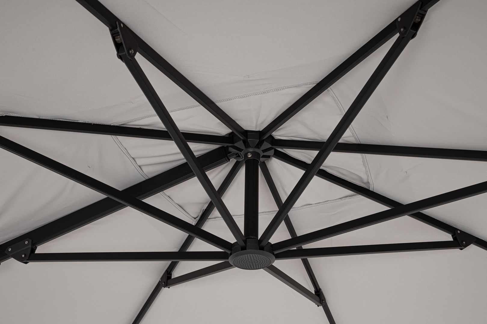OMBRELLONE A BRACCIO VEGA 3X3 ANTRACITE-GRIGIO