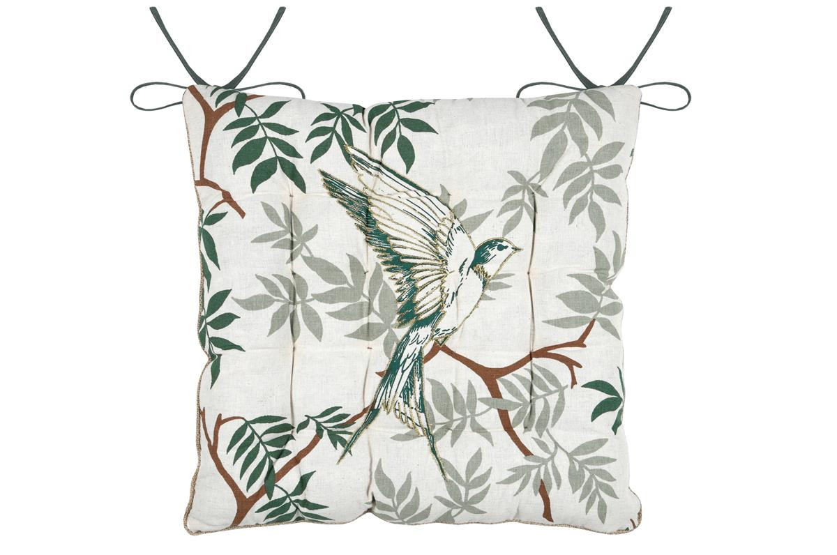 CUSCINO GALETTE CM.38X38 ECRU