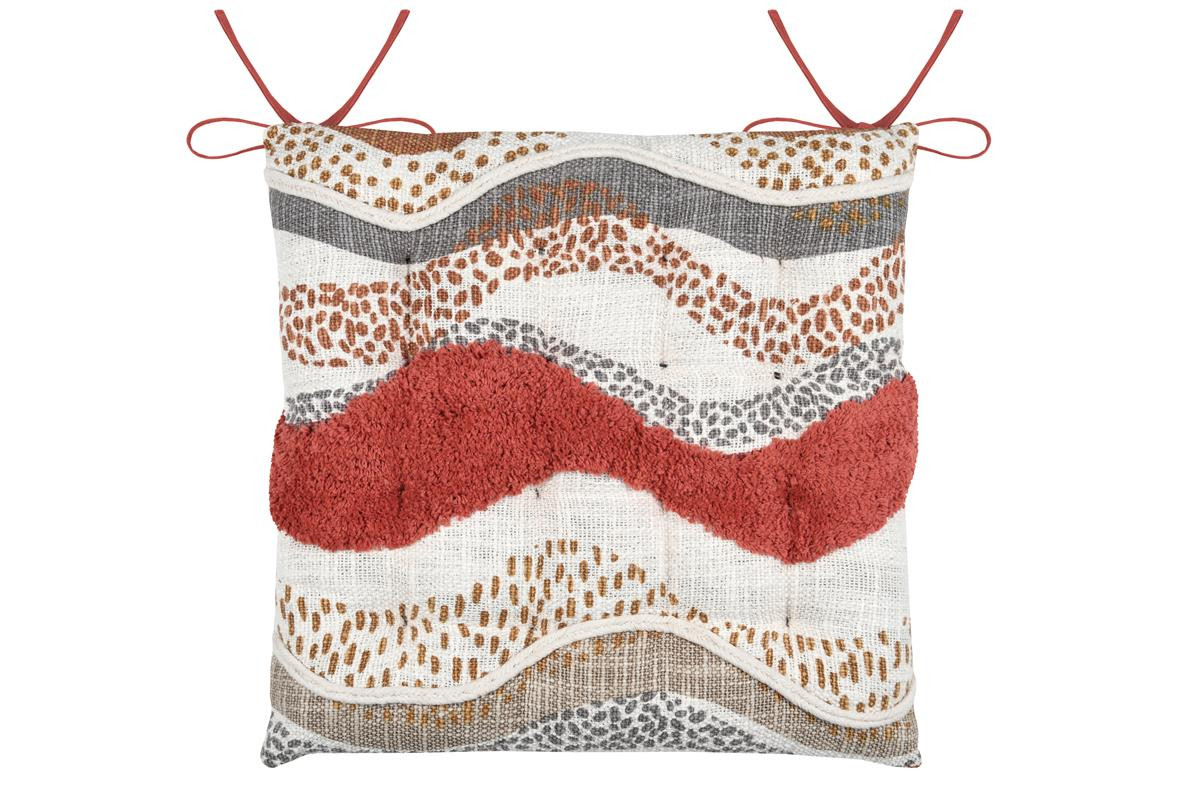 CUSCINO ASWAN GALETTE 38X38 MULTICOLOR
