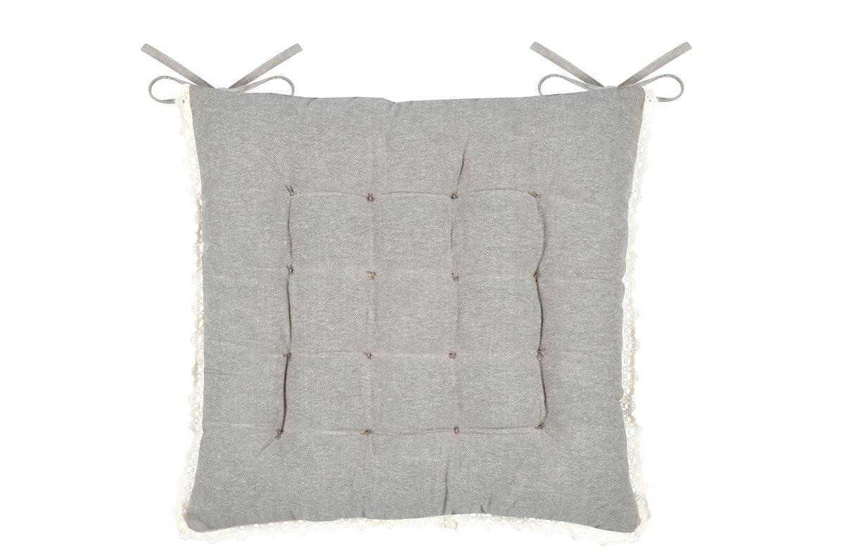 CUSCINO CLARINE GALETTE 38X38 BEIGE