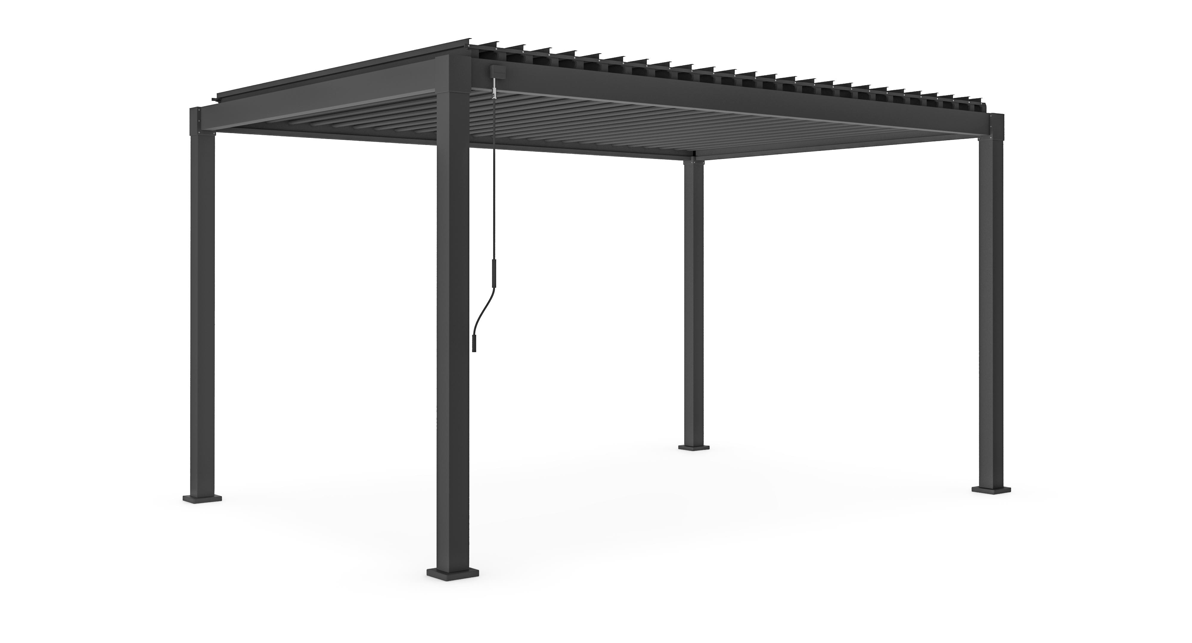 PERGOLA GARDA MT.3X4 ANTRACITE