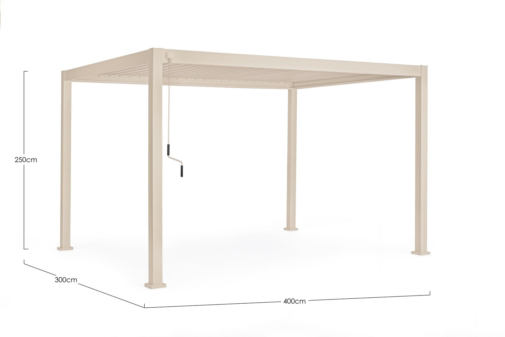 PERGOLA OCEAN MT.3X4 SETA