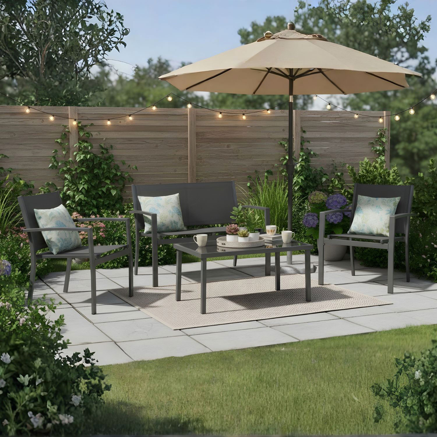 SALOTTO FLORIDA ANTRACITE