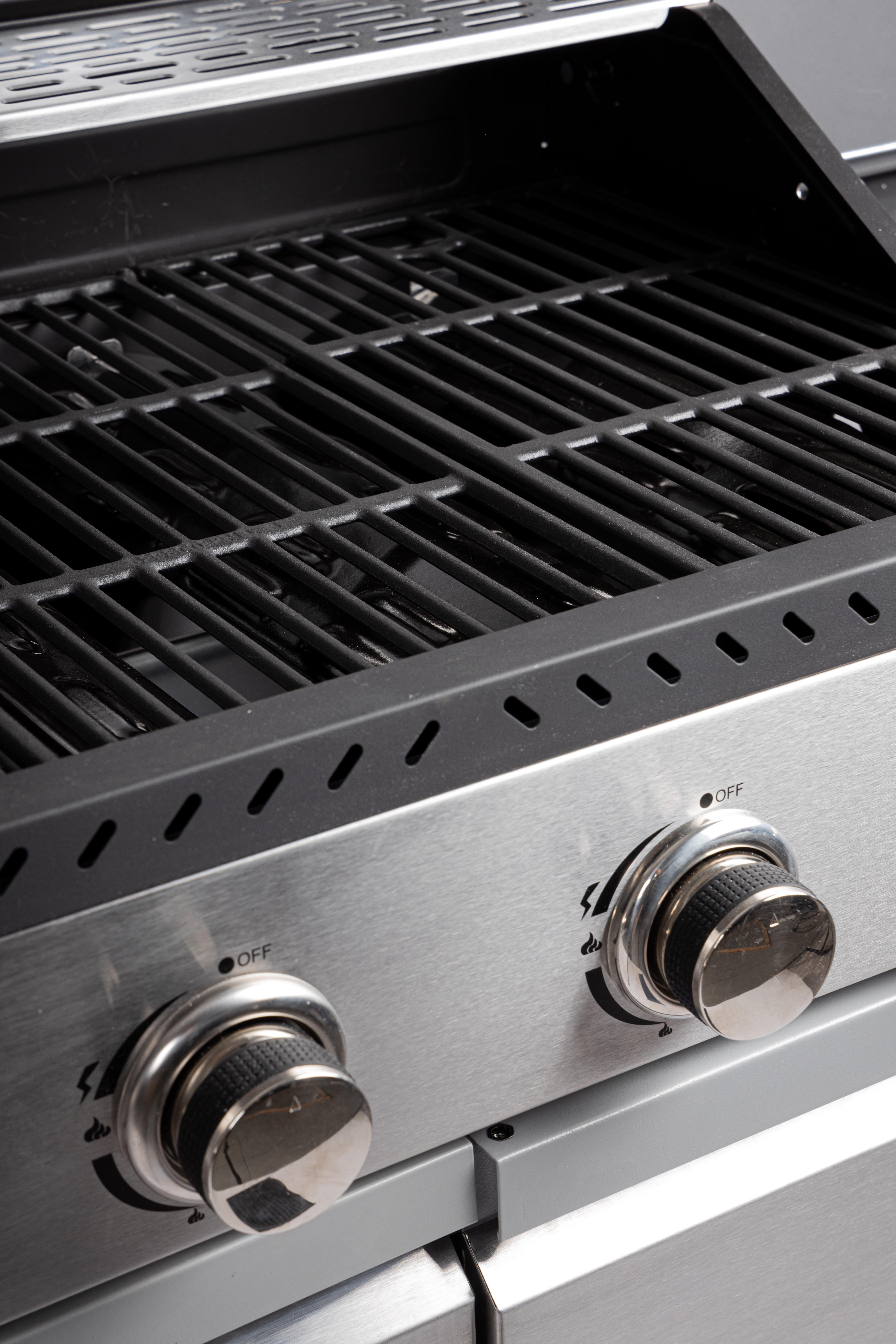CUCINA A GAS ANNARITA ANTRAC./INOX CM.253X57 H116