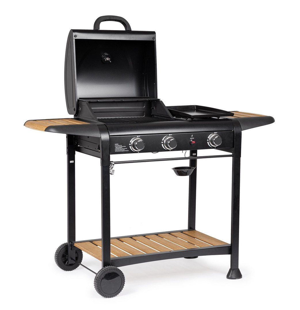 BARBECUE A GAS 3 FUOCHI LONI