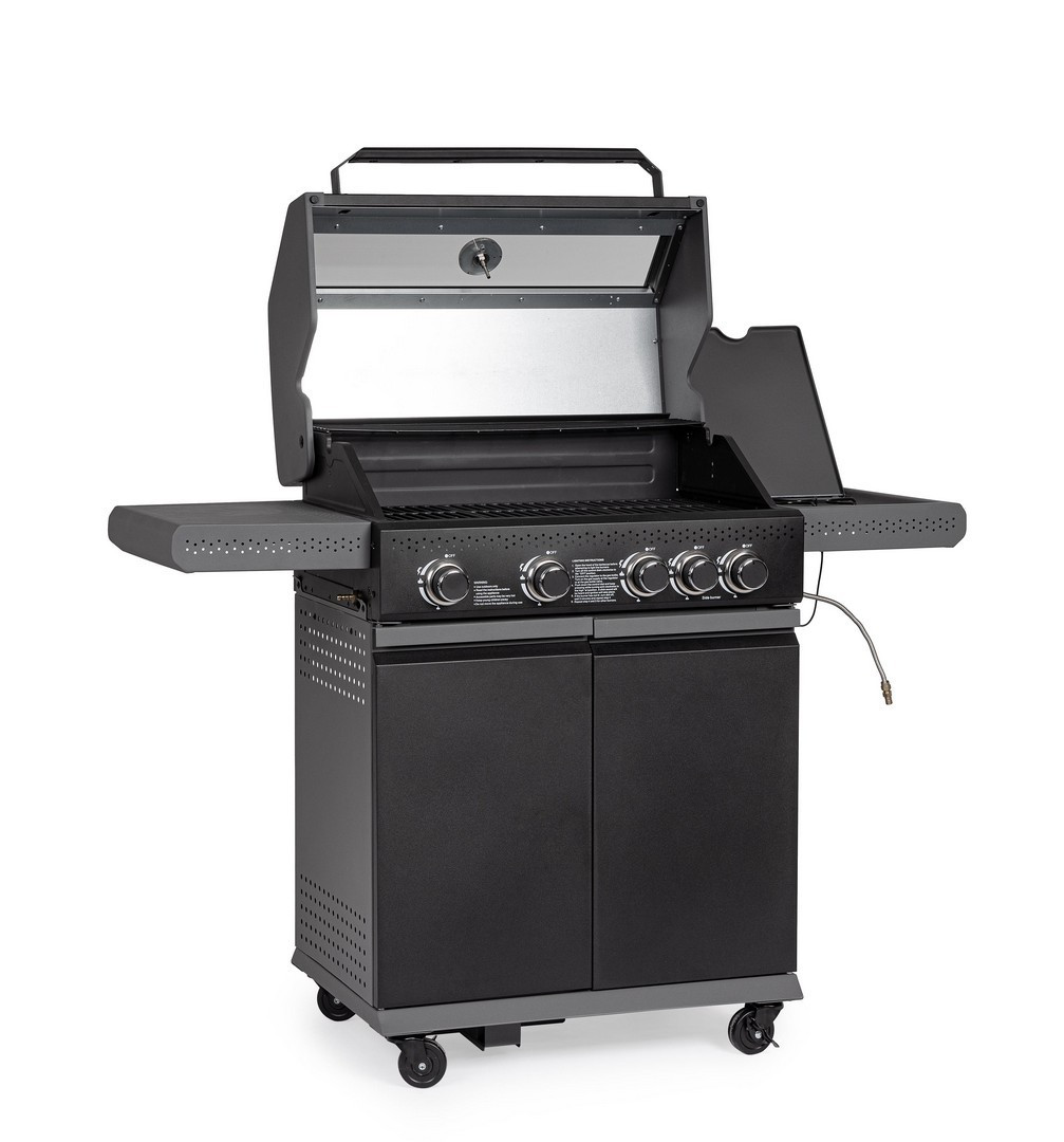 BARBECUE A GAS 5 BRUCIATORI ALEANDRO