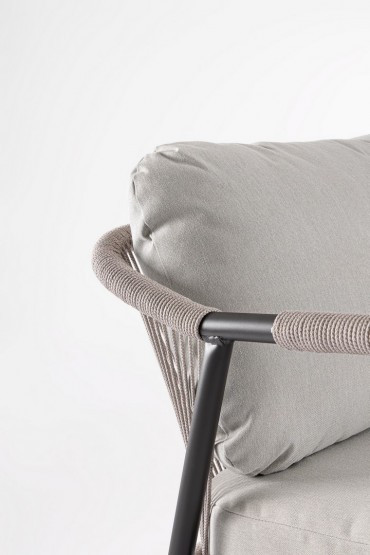 SALOTTO C-C MIRAVET ANTRACITE/KHAKI