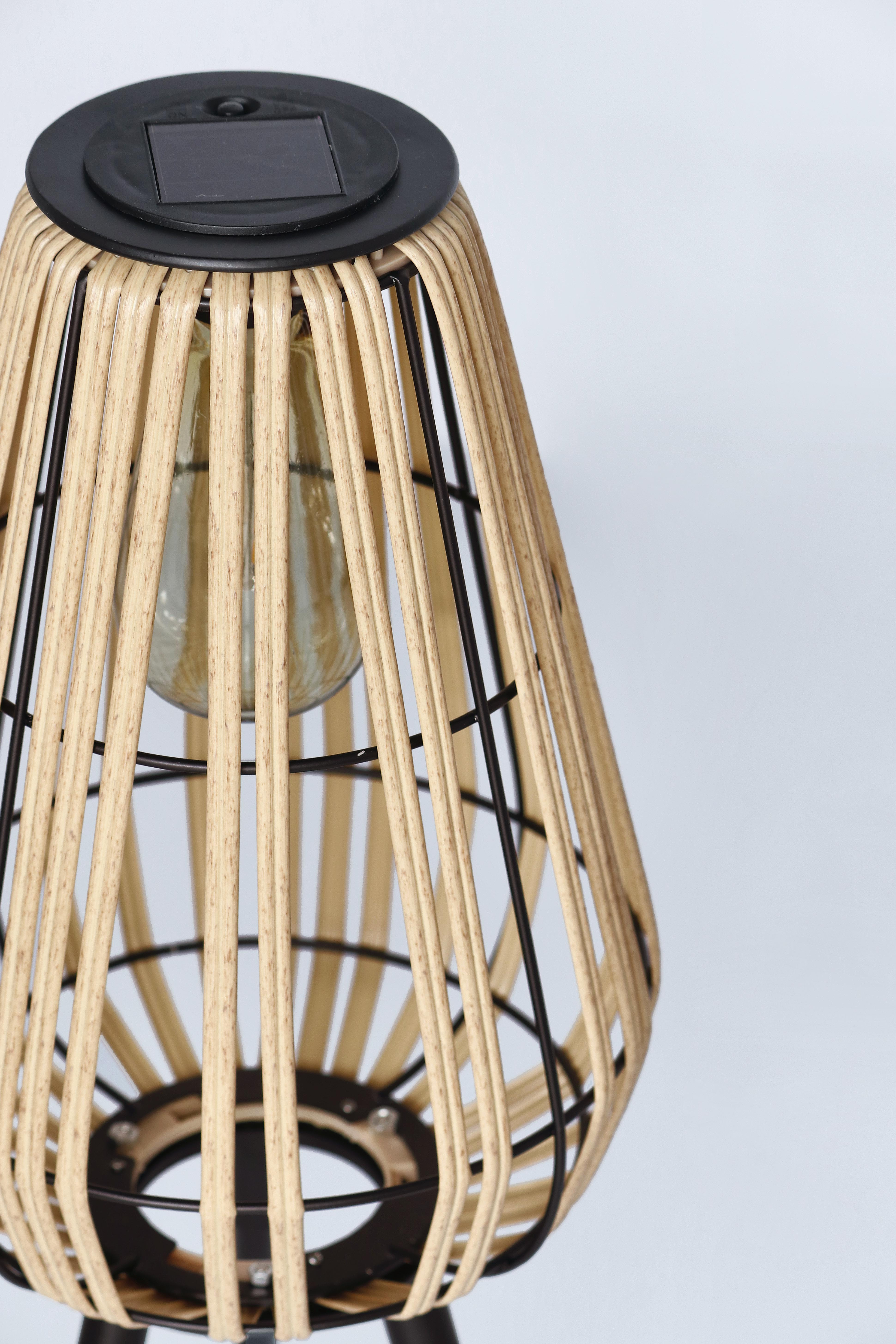 LAMPADA SOLARE KIKI TREP SVA NERO H.52.5