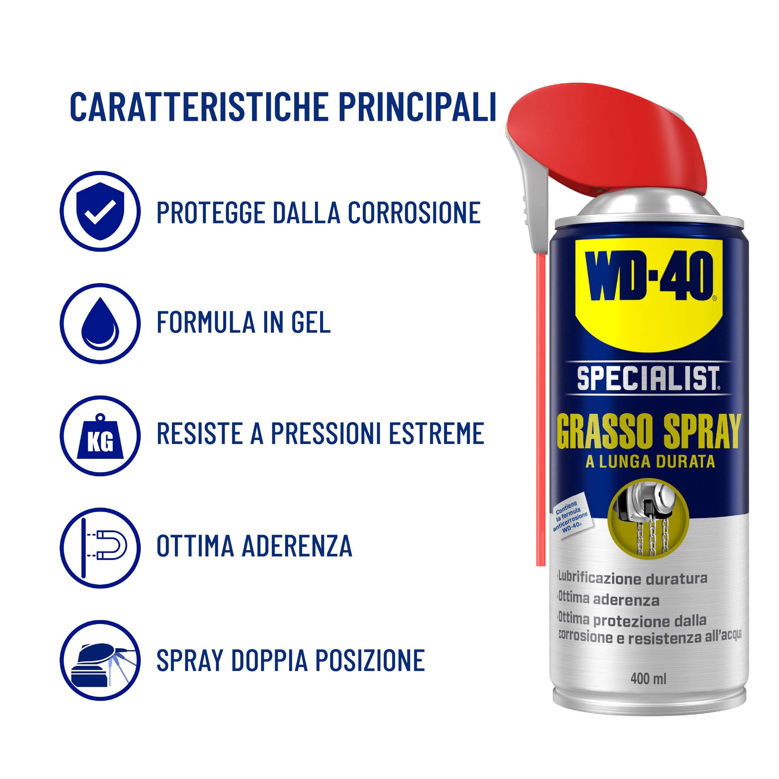 WD-40 GRASSO 400ML.SPRAY