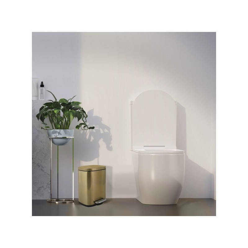 PATTUMIERA A PEDALE AKIRA 5LT.ORO