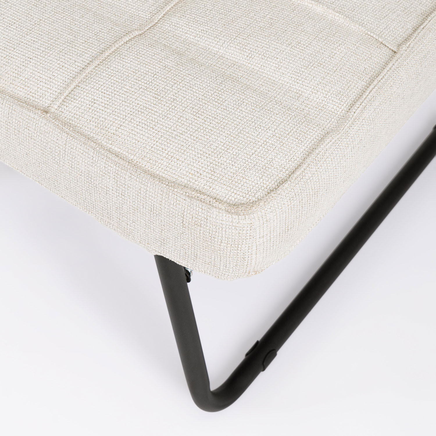 *POUFF LETTO 1P BARNEY GRIGIO CHIARO