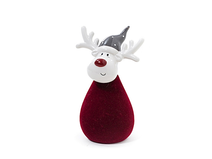 SEGNAPOSTO CERAMICA NATALE H.19 ASS