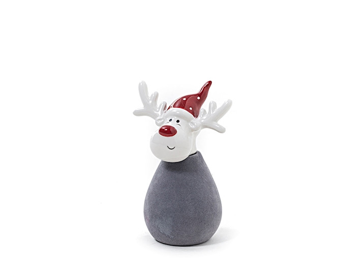SEGNAPOSTO CERAMICA NATALE H.14 ASS
