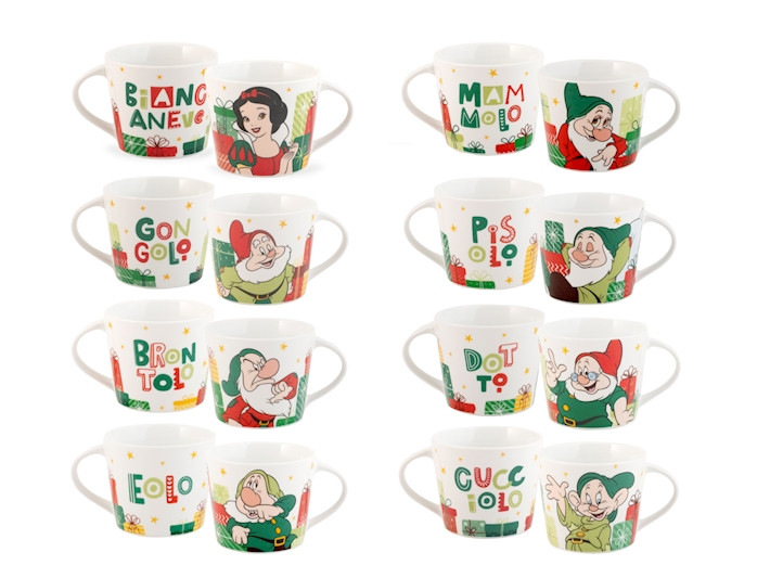TAZZA JUMBO PCL NANI NATALE CC.340