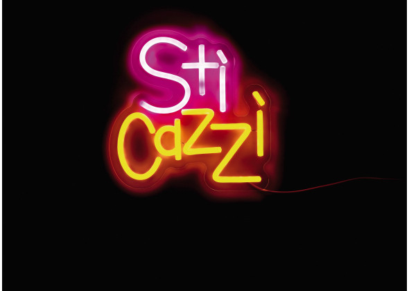 INSEGNA LUMINOSA NEON LED CM.22X22
