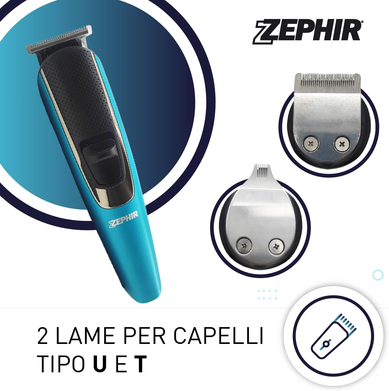 TAGLIA CAPELLI REGOLA BARBA 10 IN 1 RICARICABILE