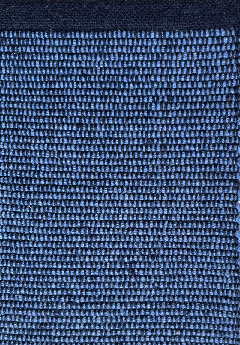 *TAPPETO GLAM 50X170 BLU