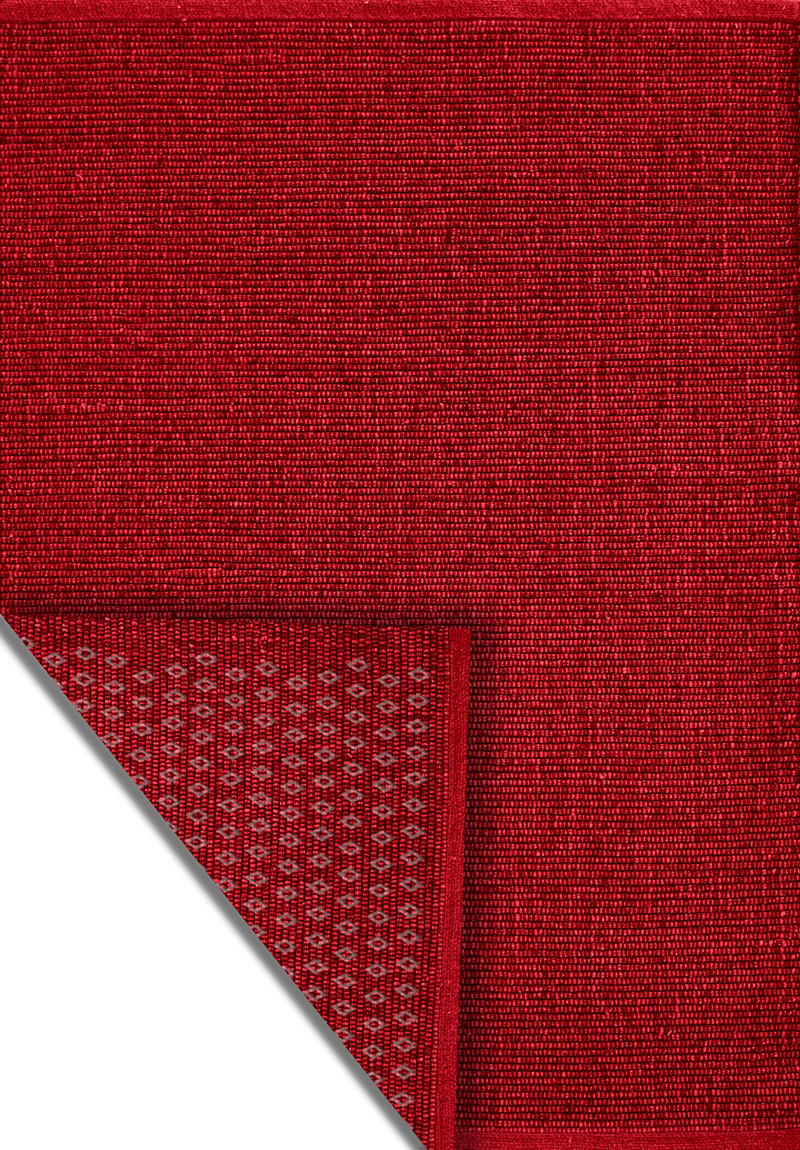 *TAPPETO GLAM 50X170 ROSSO