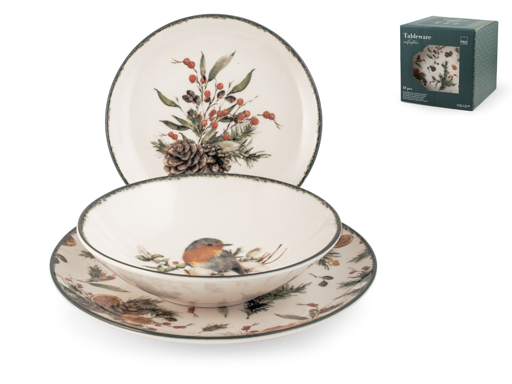 SERV.DA TAVOLA STW DEC.MELODY