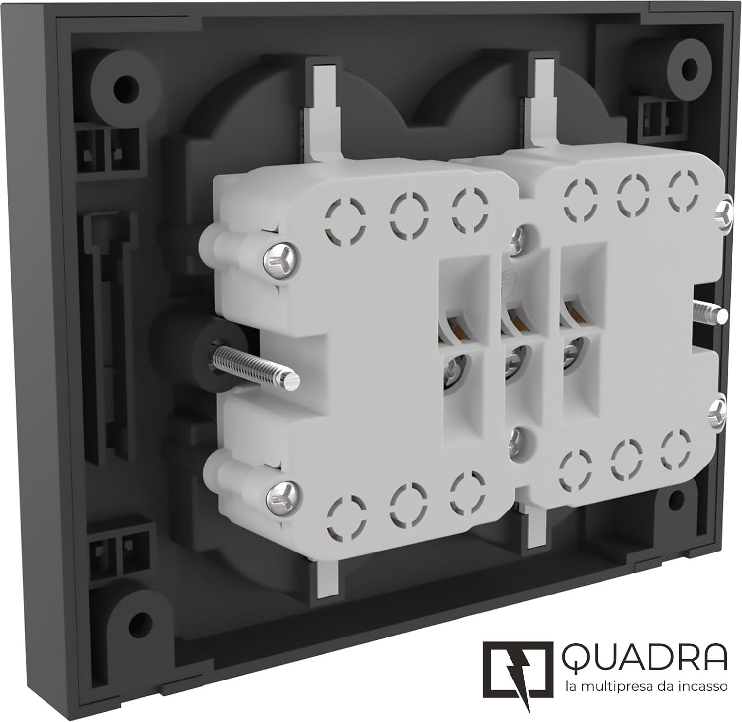MULTIPRESA INCASSO 4PRESE P40 NERA