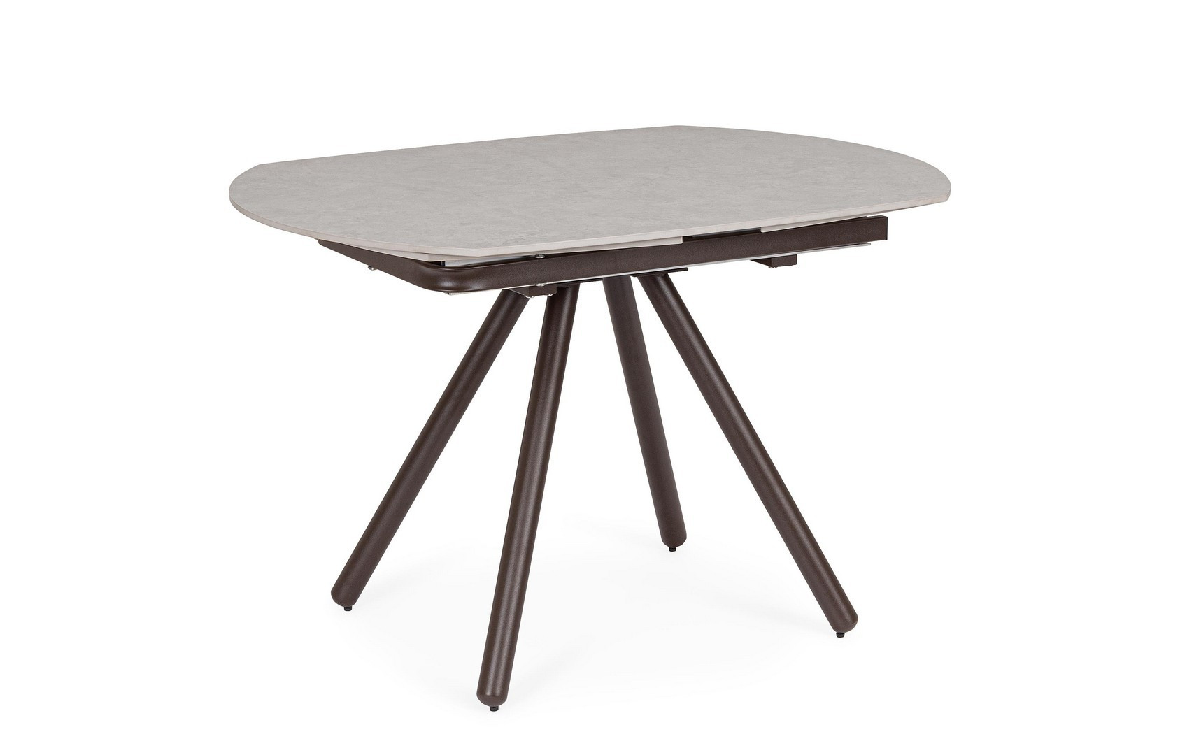 TAVOLO ALL. RAITA CM.119/178X89H RUST/GRIGIO CHIAR