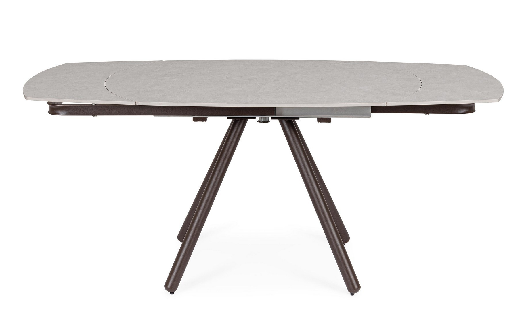 TAVOLO ALL. RAITA CM.119/178X89H RUST/GRIGIO CHIAR
