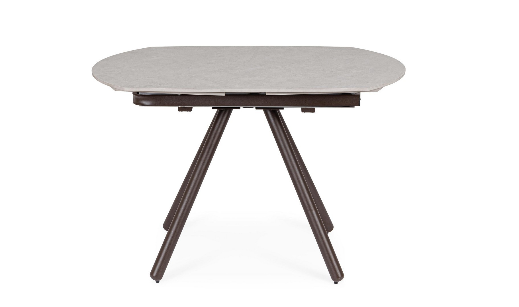 TAVOLO ALL. RAITA CM.119/178X89H RUST/GRIGIO CHIAR
