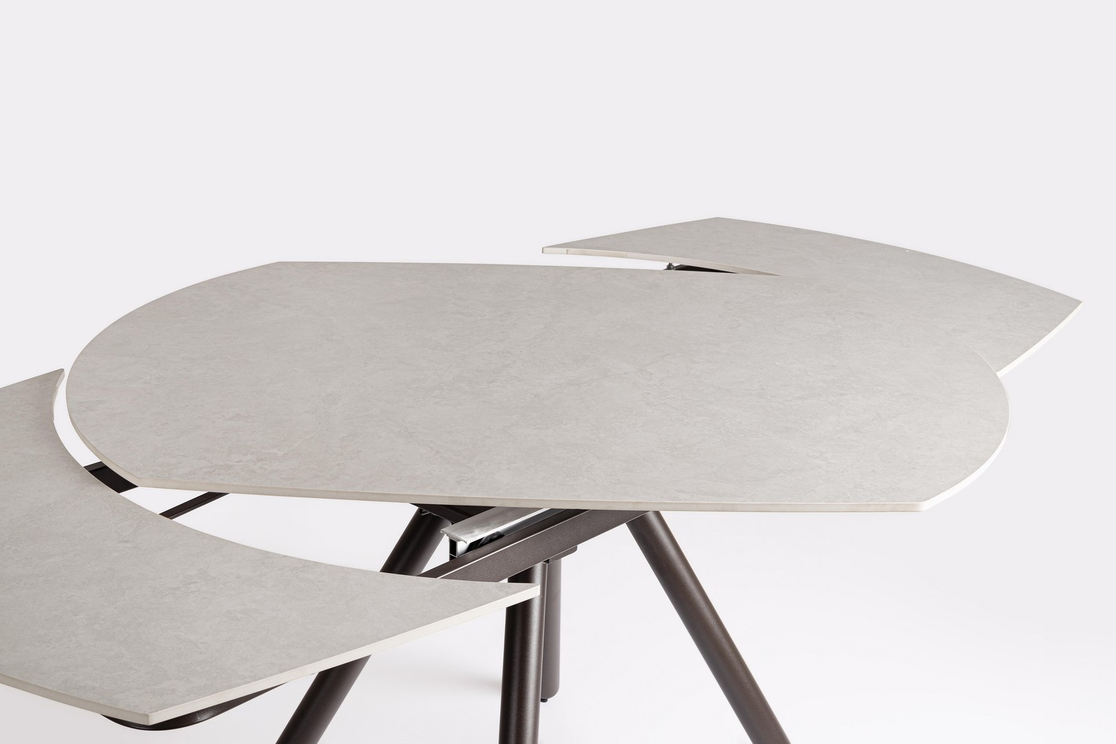 TAVOLO ALL. RAITA CM.119/178X89H RUST/GRIGIO CHIAR