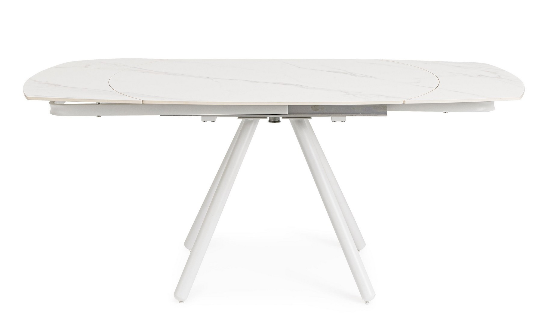 TAVOLO ALL. RAITA 119/178X89 BIANCO BIANCO