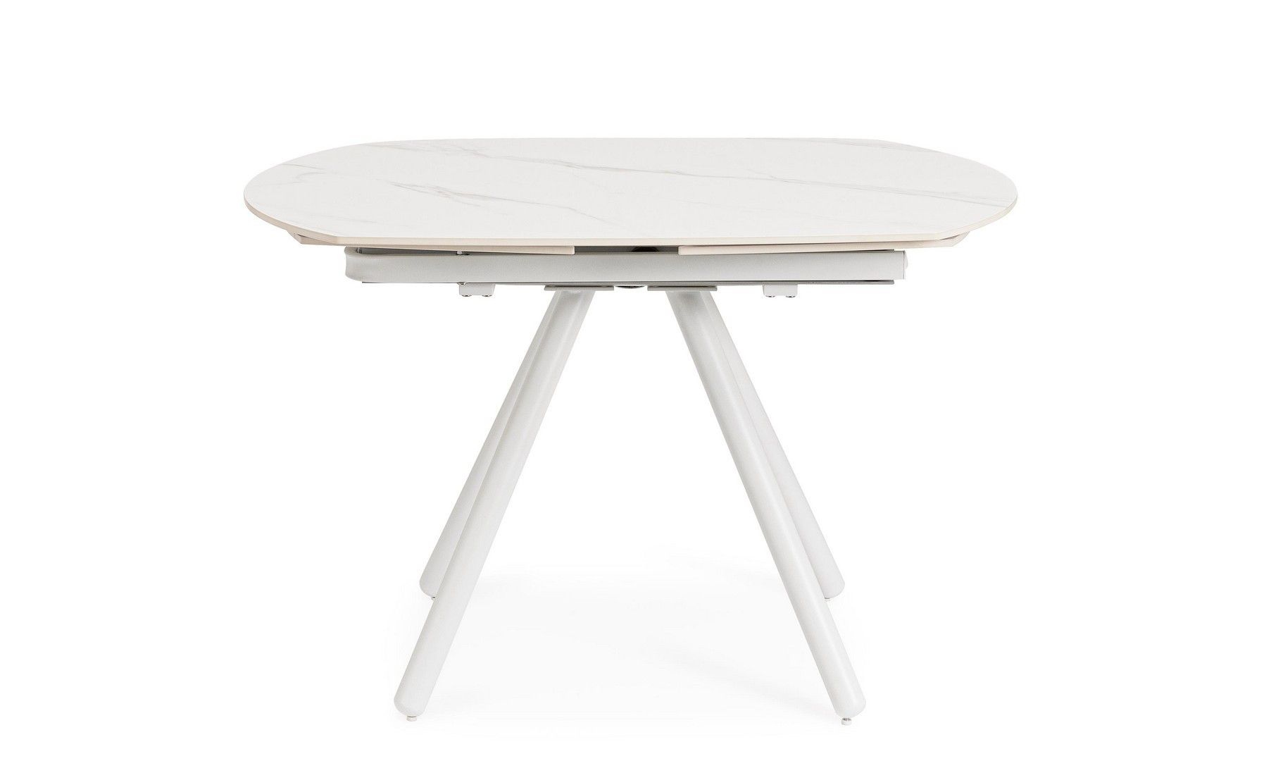 TAVOLO ALL. RAITA 119/178X89 BIANCO BIANCO