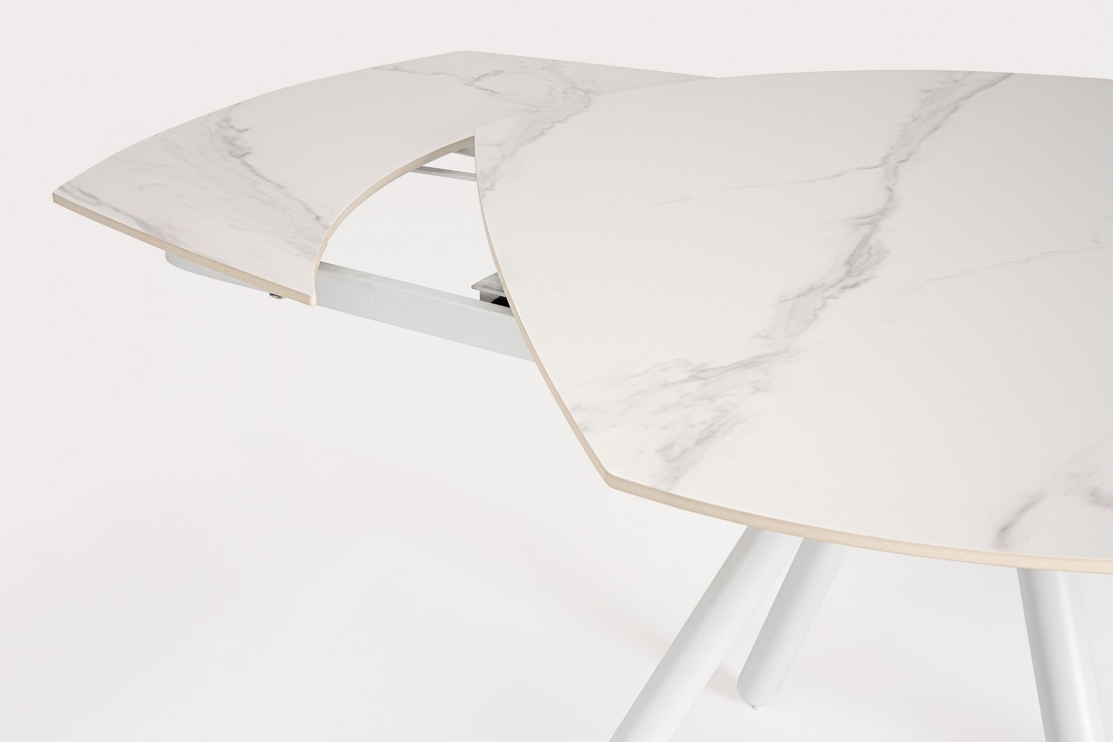 TAVOLO ALL. RAITA 119/178X89 BIANCO BIANCO