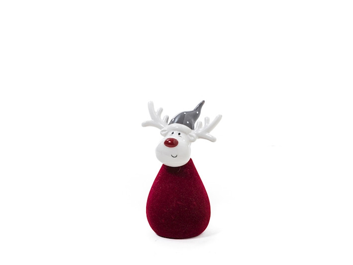 SEGNAPOSTO CERAMICA NATALE H.10 SMALL ASS.