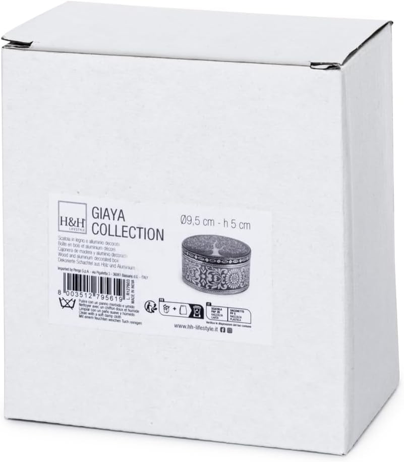 SCATOLA LGN TONDO GIAYA CM.9.5