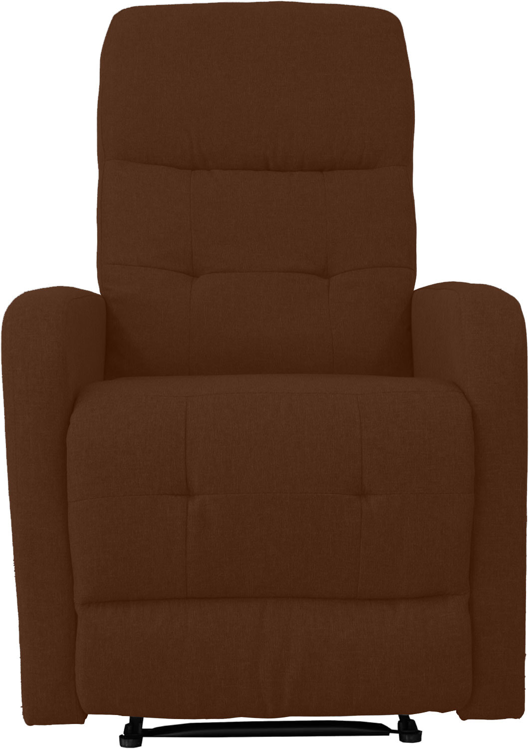 POLTRONA RECLINABILE TESSUTO BROWN