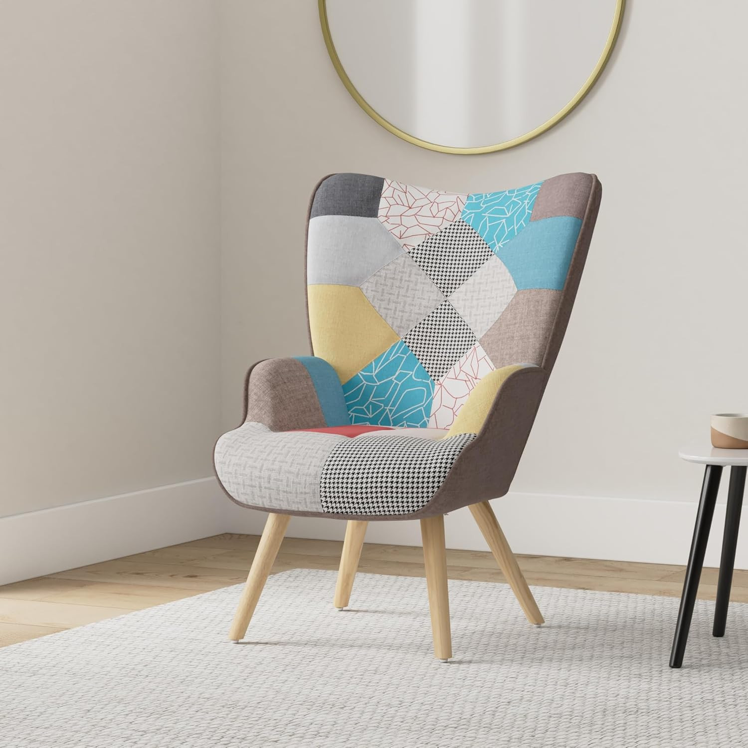 POLTRONA RELAX PATCHWORK TESSUTO