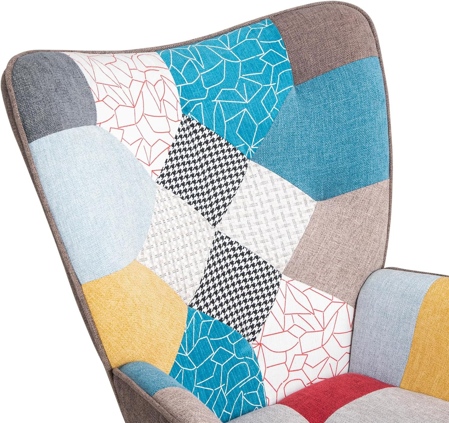 POLTRONA RELAX PATCHWORK TESSUTO