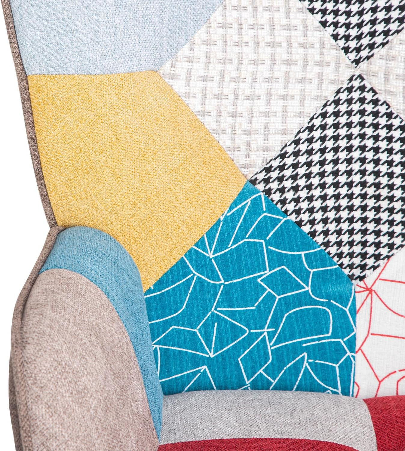 POLTRONA RELAX PATCHWORK TESSUTO