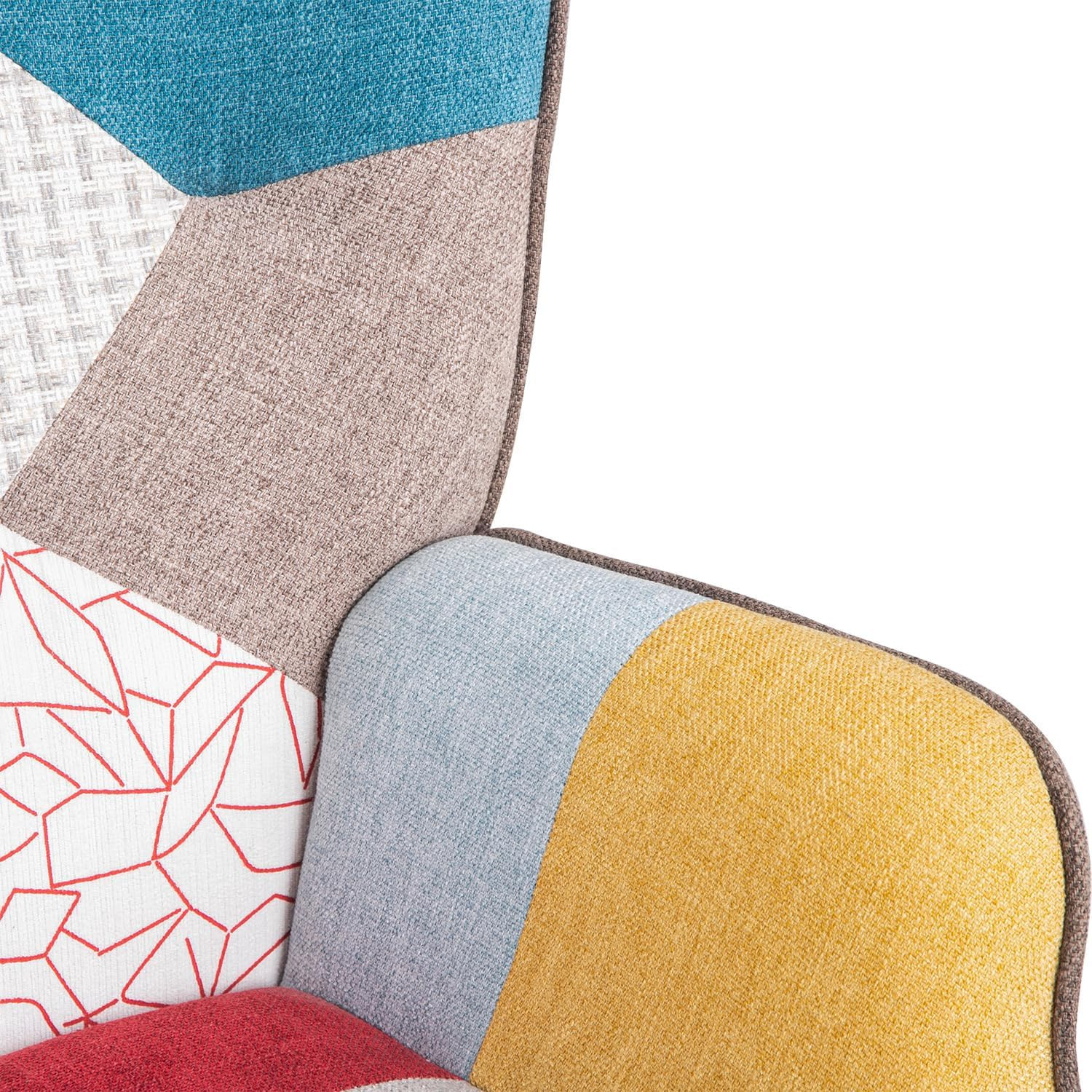 POLTRONA RELAX PATCHWORK TESSUTO
