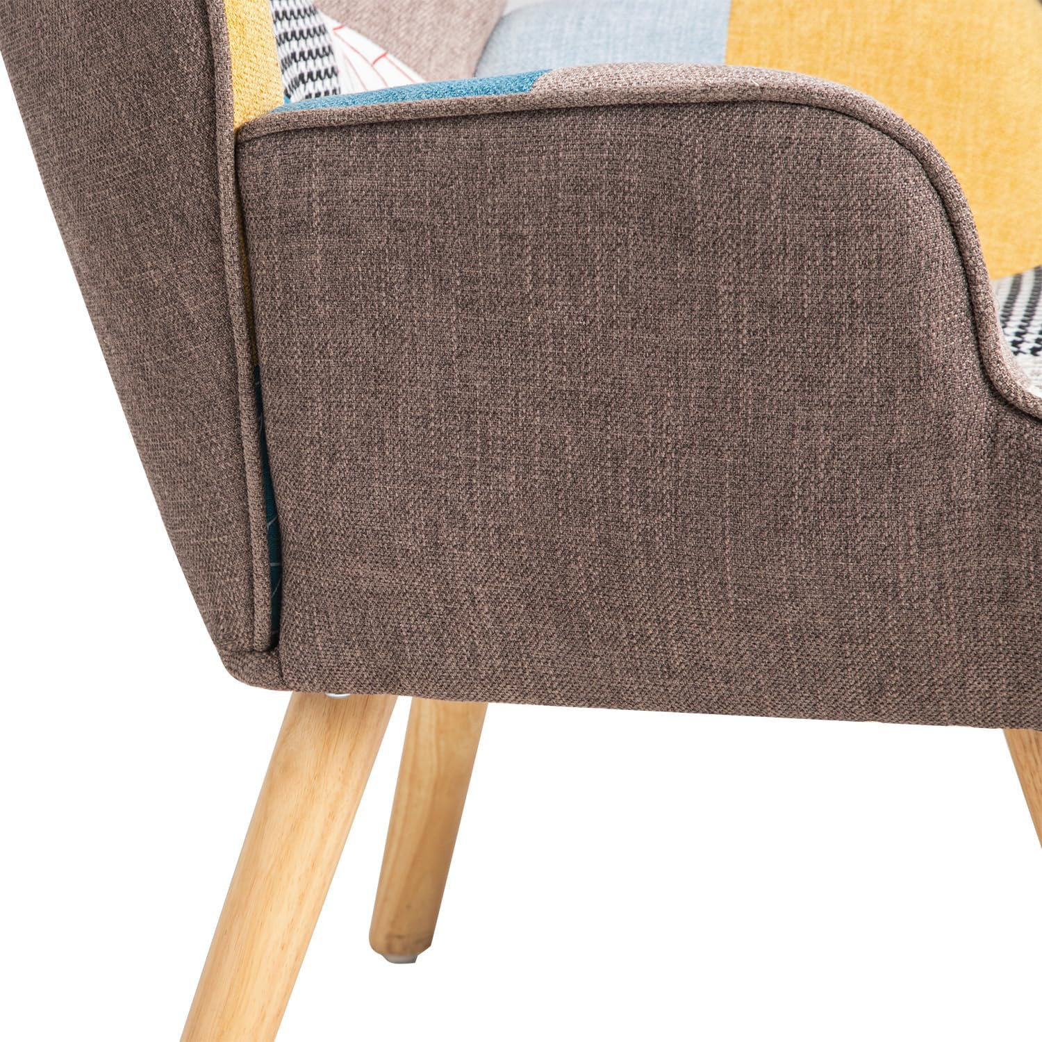 POLTRONA RELAX PATCHWORK TESSUTO