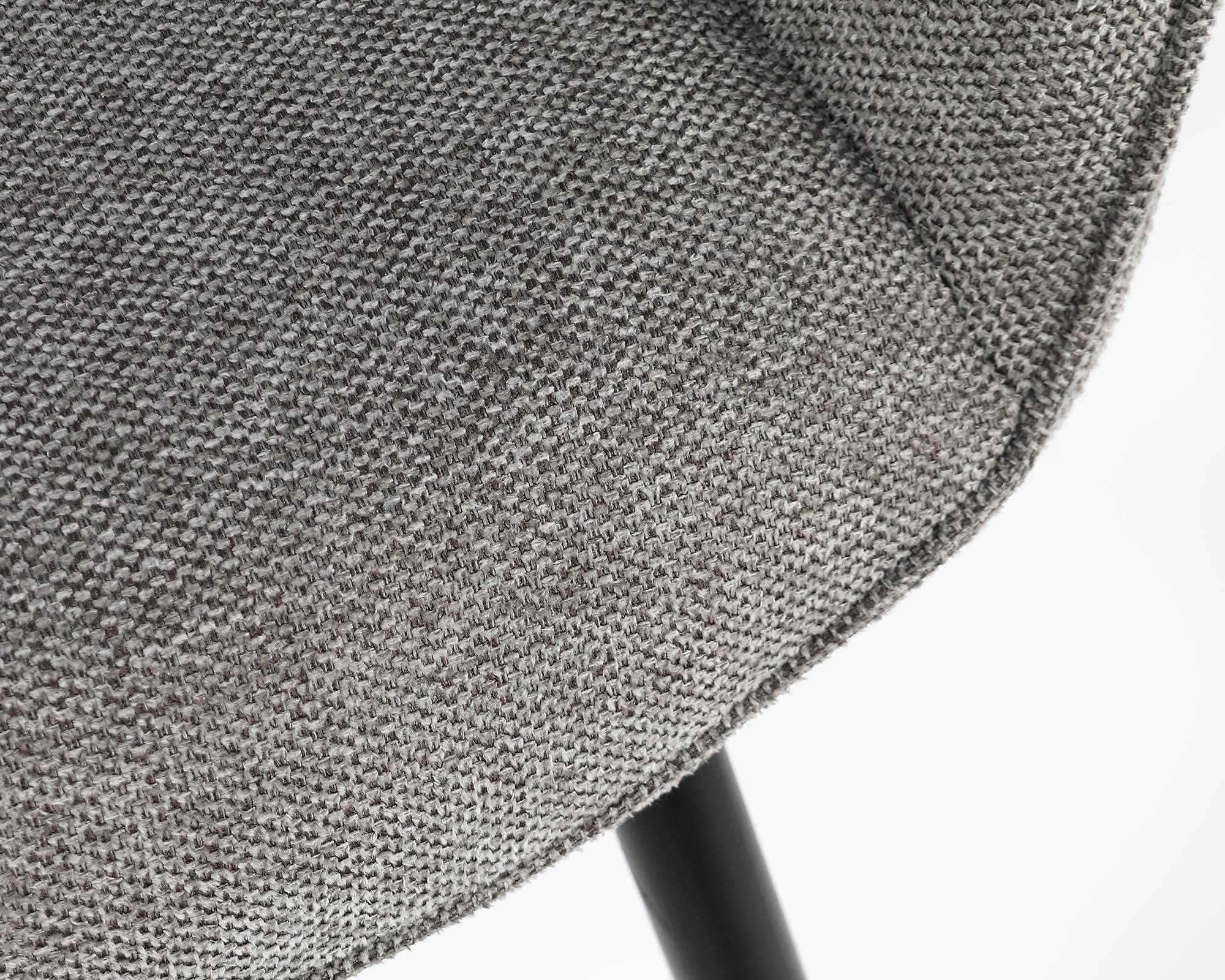 *SEDIA C/BR CORA NERO/GRIGIO SCURO