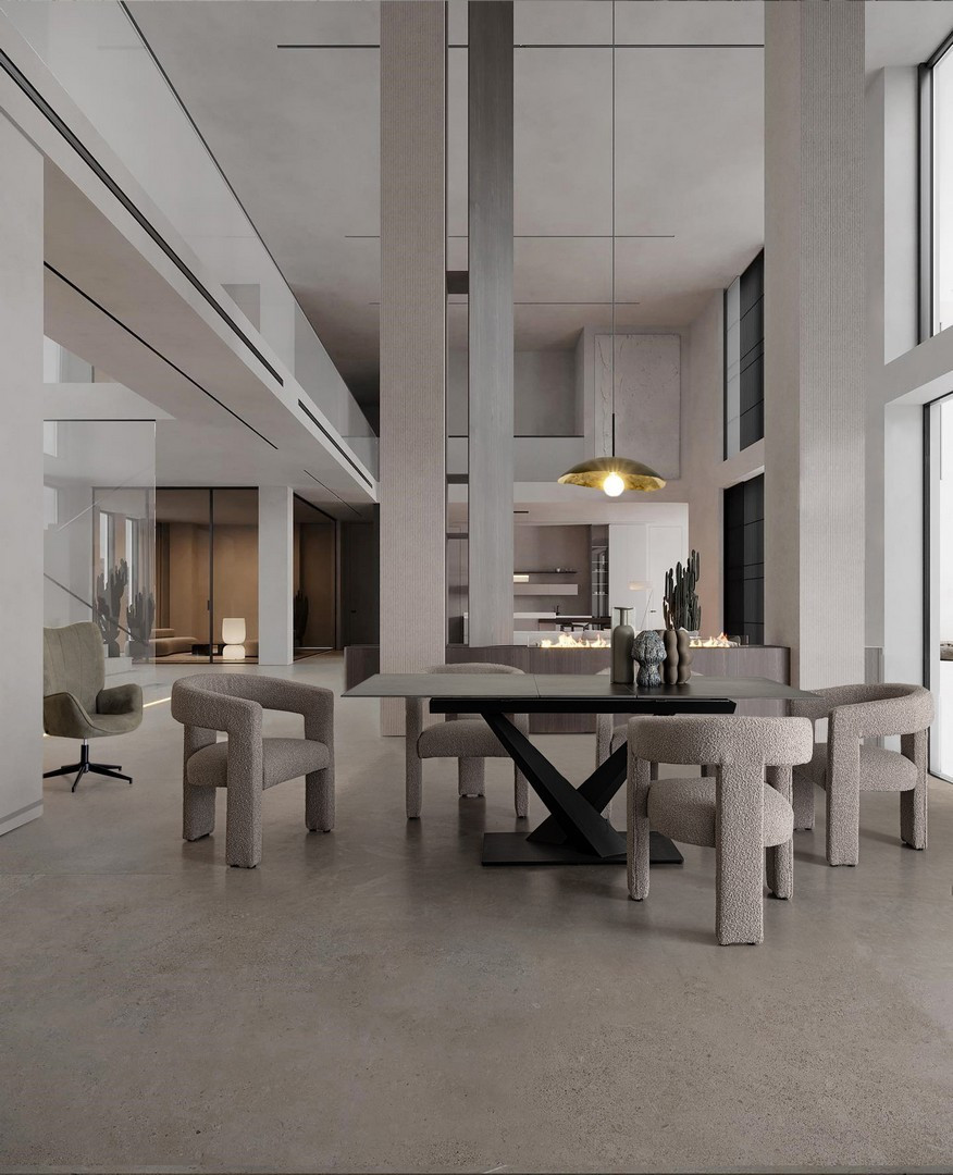 TAVOLO IN GRES EFF.MARMO CM.160/200X90X75H NERO