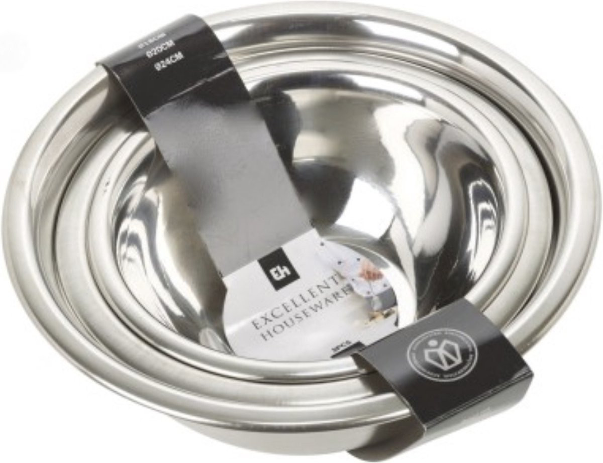 SET3 CIOTOLE INOX CM.18-20-24