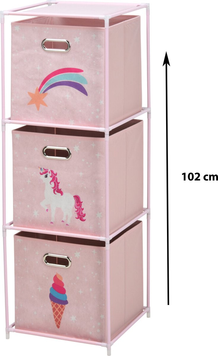 MOBILE IN KIT BIMBI CM.35X35X102 ROSA