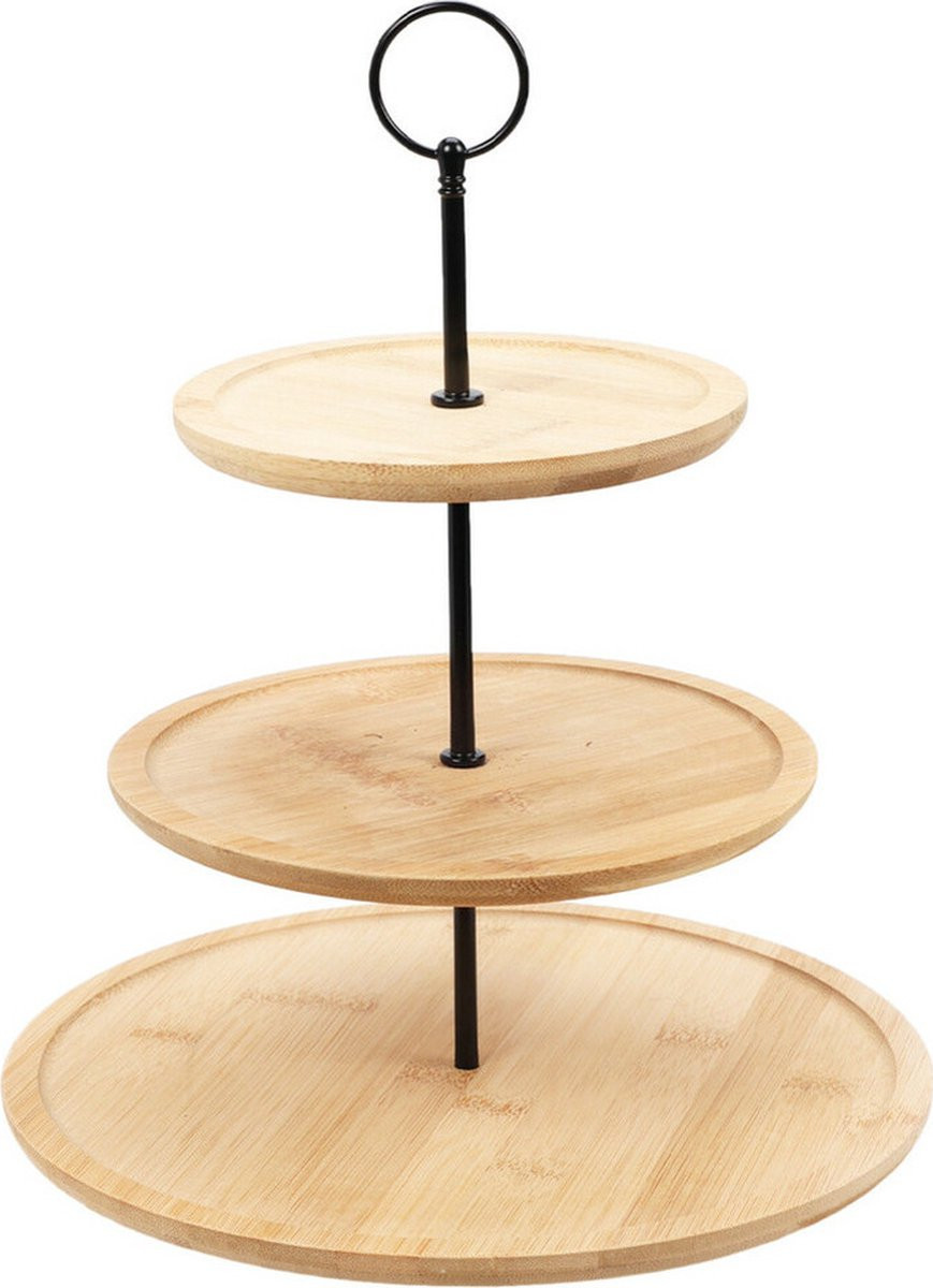 ALZATA 3PIANI D.16/21/28 LEGNO