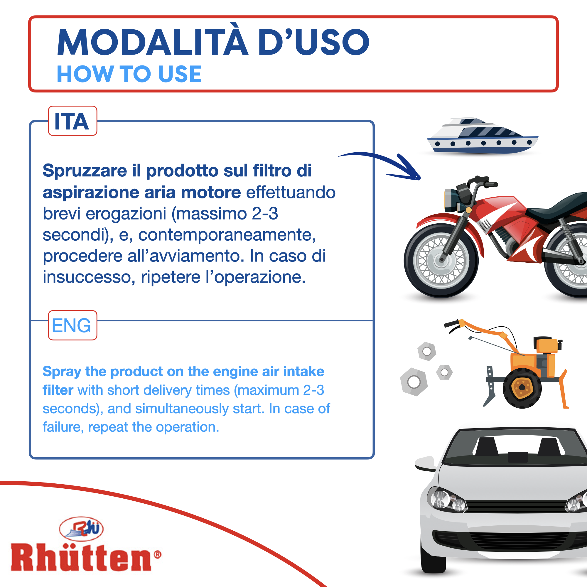 AVVIAMENTO MOTORE AVM ML.200