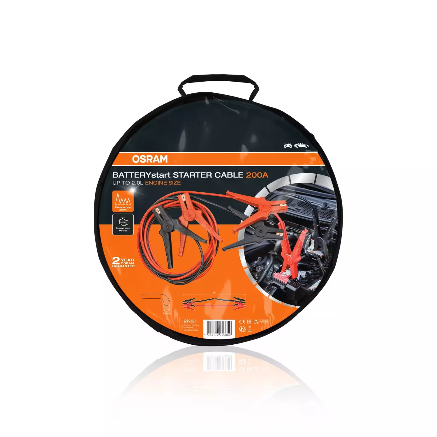 CAVI BATTERIA 200A OSRAM