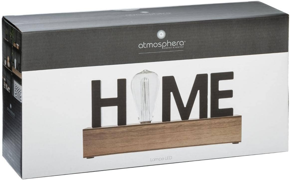SCRITTA DECORATIVA HOME LUMINOSA CM. 34